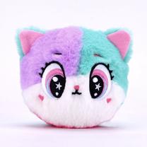 Mīkstā rotaļlieta Bouncibles Cat Theia, daudzkrāsaina, 8 cm