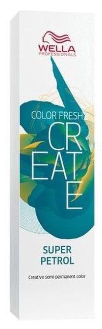 Matu krāsa Wella Color Fresh, super petrol, SP1, 60 ml