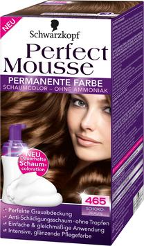 Matu krāsa Schwarzkopf Perfect Mousse, chocolate brown krās., Chocolate Brown 465, 35 ml