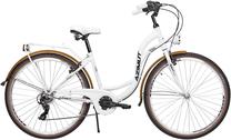 Dviratis miesto Azimut Vintage TX-7, 28 ", 17'' rėmas, balta sp./kreminė sp.