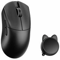Belaidė žaidimų pelė WLMouse Huan HUAN-BLACK-O, 2.4ghz / usb, juoda sp.