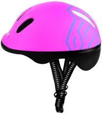 Шлемы велосипедиста детские Spokey Strapy 1, розовый цв., 44-48 cm