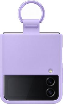 Telefono dėklas Samsung Silicone Cover with Ring, violetinė sp., Samsung