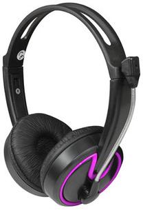 Проводные наушники Vakoss Msonic MH563KU, черный цв./фиолетовый цв.