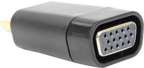 Adapteris Accura VGA - HDMI VGA female, HDMI male, 0 m, juoda sp.