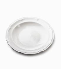 Gili lėkštė pietų AffekDesign Hella, 22.4 cm x 22.4 cm, balta sp.