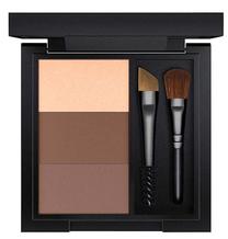 Antakių dažymo rinkinys MAC Great Brows, 3.5 g, ruda sp. lingering