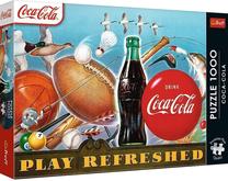 Dėlionė Trefl CocaCola Refreshment Moment, 48 cm x 68.3 cm, 1000 vnt., įvairių spalvų