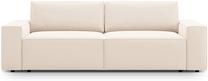 Sofa-lova Micadoni Jodie Bluvel 22, šviesiai smėlinė, 247 x 107 cm x 86 cm
