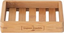 Muilinė The Organic Republic Bamboo Soap Dish, medžio sp., 11.5 cm x 9 cm