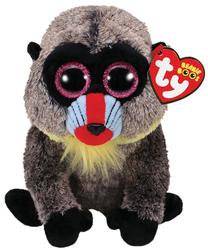 Pliušinis žaislas TY Beanie Boos Baboon Wasabi, ruda sp., 15 cm