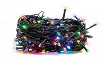 Lempučių girlianda 10668347, 40.7 m, įvairių spalvų, 500 LED