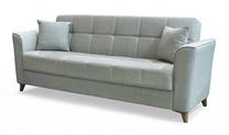 Sofa-lova Hanah Home Lisbon 3-Seat, šviesiai pilka sp., 75 x 210 cm x 80 cm