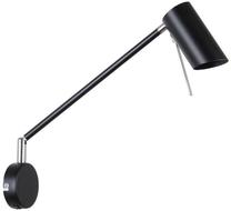 Valgusti seinale Candellux Milly 21-73884, GU10, 1 x 40 W, must v. / must v., 5.5 x 15.5 cm