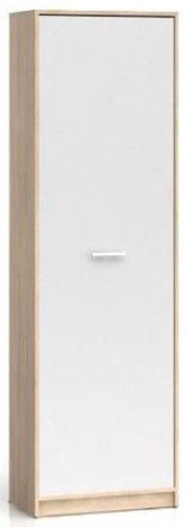 Офисный шкаф Nepo Plus, дубовый цв., 197 см x 34 см x 60 см