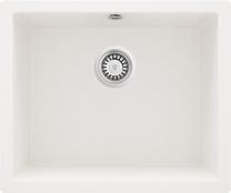 Virtuves izlietne Deante Corda Flush ZQA_A10F, granīts, 55 cm x 46 cm x 19 cm, alabastra krās.