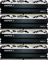 Operatyvioji atmintis (RAM) G.SKILL Sniper X Urban Camo F4-3000C16Q-32GSXWB, DDR4, 32 GB, 3000 MHz