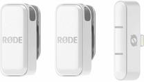 Mikrofona komplekts Røde Wireless Micro Lightning, balta krās.