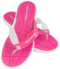 Čības Aqua Speed Bali, balta krās./rozā krās., 36