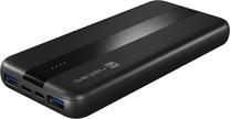 Lādētājs-akumulators (Power bank) Natec Trevi Slim Q, 10000 mAh, 20 W, melna krās.