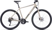 Dviratis hibridinis Cube Nature Pro, 28 ", 25" rėmas, juoda sp./smėlio sp.