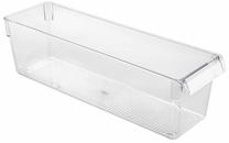 Ledusskapja organizācijas kaste Metaltex Frigo, 37 cm x 10 cm, caurspīdīga krās.