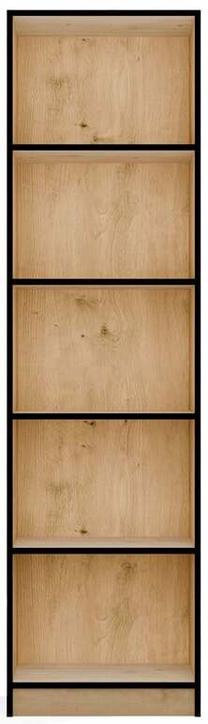 Knygų lentyna R50, artisan oak sp., 182 cm x 50 cm x 30 cm