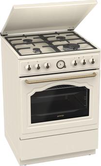 Dujinė viryklė su elektrine orkaite Gorenje GKS6C71CLI