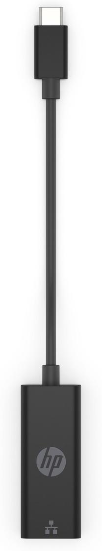 Adapteris HP 4Z527AA USB Type-C, RJ-45, 0.1 m, melna krās.