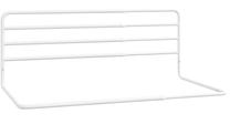 Gultas aizsargbarjera VLX Toddler Safety Bed Rail, balta krās., 55 cm x 37 cm