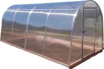 Kasvuhoone Svajone Mini, polükarbonaat, 6 x 1.65 m, 4 mm, hõbe v.