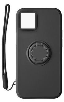 Telefono dėklas Mocco Pastel Ring for Apple Iphone 13 Pro, juoda sp., Apple