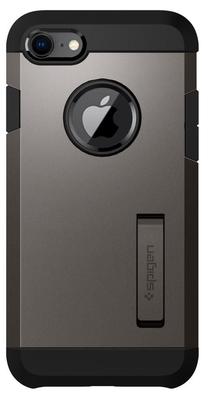 Telefona vāciņš Spigen, pelēka krās., Apple