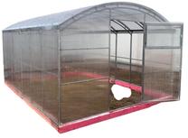 Kasvuhoone Nova Tandem, polükarbonaat, 12 x 3 m, 6 mm, hõbe v.