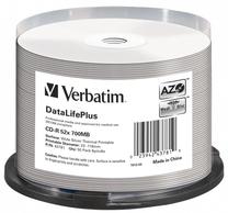 Ierakstāms kompaktdisks Verbatim, 700 MB, 50gab.