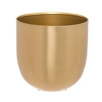 Gėlių vazonas 4Living Goldie 029740, metalas, Ø 15 cm, aukso sp.
