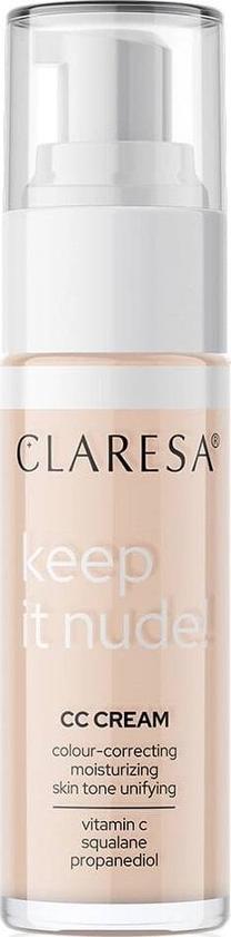 CC krēms Claresa Keep It Nude!, light krās., 101, 33 g