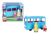 Игрушечный автобус Hasbro Peppa Pig School Bus D4106/3, синий цв.