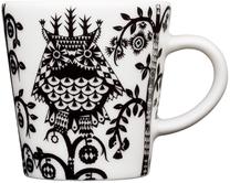Puodelis Iittala, balta sp./juoda sp., 0.1 l