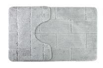 Vonios kilimėlių rinkinys Mondex ZAC, pilka sp., 50 cm x 80 cm