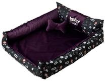 Gyvūno guolis Go Gift Crown DLZGGFDSU0024, violetinė sp., XL