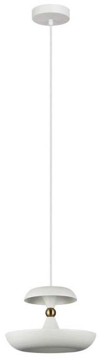 Valgusti rippuv Italux Marina PND-73221-1M-WH, E27, 1 x 40 W, valge v. / valge v.