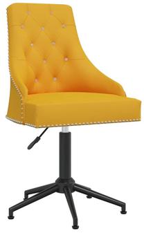Darba krēsls VLX Swivel 337004, 57 x 52 x 92.5 - 101.5 cm, dzeltena krās.