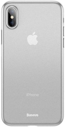 Telefona vāciņš Baseus, balta krās., Apple