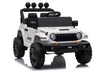 Bērnu elektroauto Lean Cars Jeep Rubicon DK-JWR558 24V, balta krās.