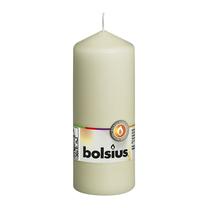 Свеча, цилиндрическая Bolsius, 65 час, коричневатый цв.