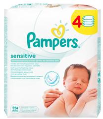 Drėgnos servetėlės kūdikiams Pampers, 224 vnt.