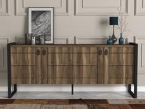 Komoda Kalune Design Lost 804TRH3515, ruda sp., 77.6 cm x 180 cm x 44.5 cm