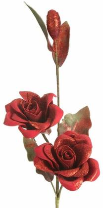 Dirbtinė gėlė Flore 823, raudona sp., 83 cm