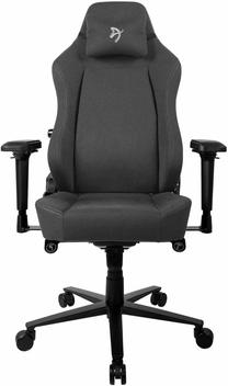 Žaidimų kėdė Arozzi Primo, juoda/pilka